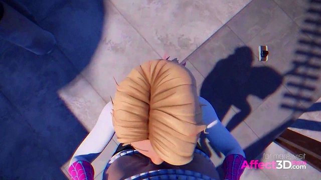 Blonde Superheroine Takes Big Dick In 3D Animated Fantasy Adventure