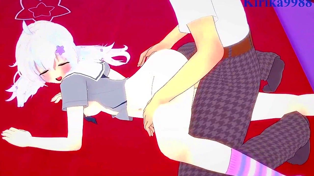 Mikamo Neru & Uzawa Reisa Intense 3D Anime Sex in Sexy Bunny Outfits