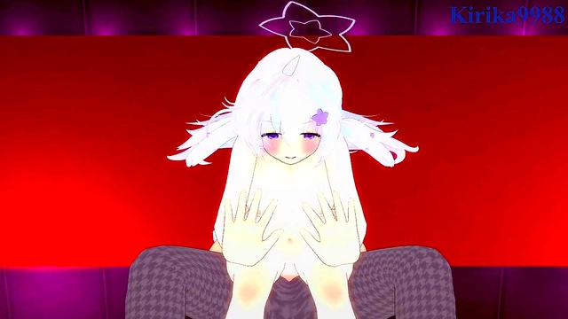 Mikamo Neru & Uzawa Reisa Intense 3D Anime Sex in Sexy Bunny Outfits