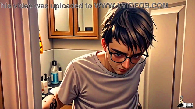 Possessed Nerdy Girl Dominates Curvy Bitches With Huge Cock In Sexy Outfits