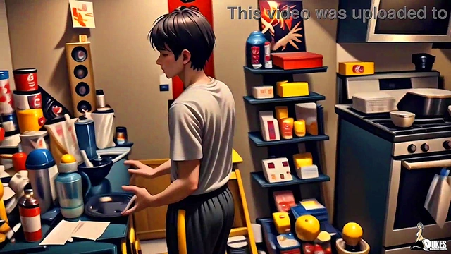 Possessed Nerdy Girl Dominates Curvy Bitches With Huge Cock In Sexy Outfits