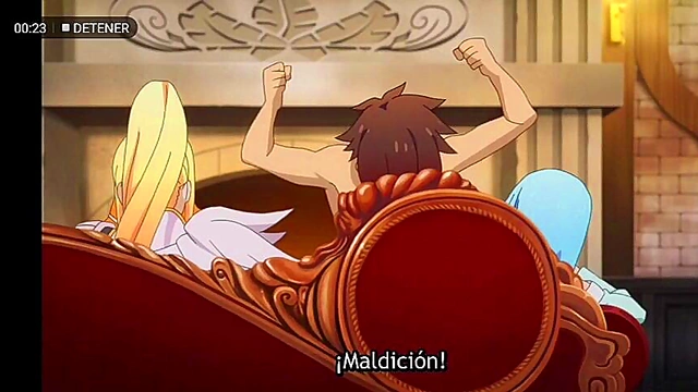 Farewell to Konosuba – Anime Couple’s Steamy Goodbye Scene