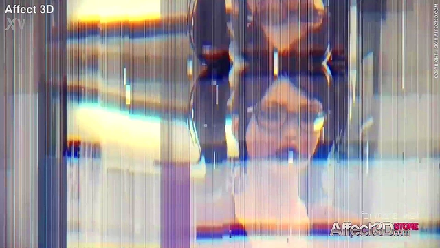 Black-Haired Futanari Cosplay Lesbians Enjoy Doggy Style & Blowjob Fun