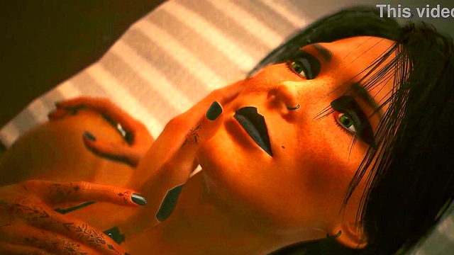 Cyberpunk 2077 Goths Get Animated for Steamy 3D Hentai Action