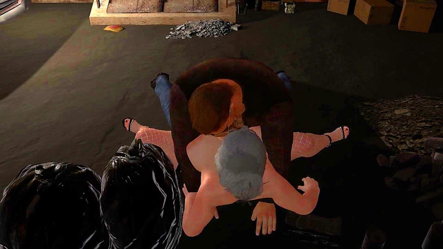 Busty MILF Shows Off Big Boobs and Curves for Street Blowjob Action