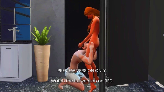 Post-Workout 3D Hentai – Gym Session Ends With Steamy Bathroom Sex