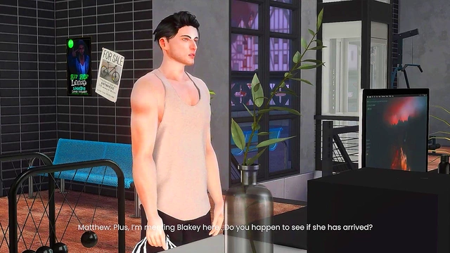 Post-Workout 3D Hentai – Gym Session Ends With Steamy Bathroom Sex