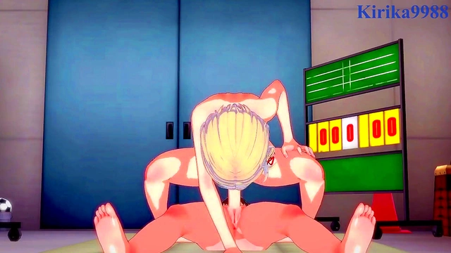 Chisato Nishikigi & Takina Inoue Engage in Intense Futanari Sex With Big Boobs & Creampie