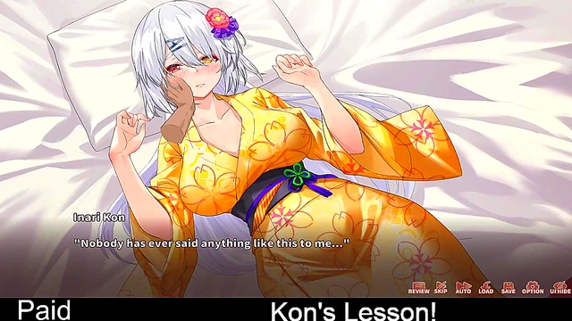 Fox Girl Teaches Erotic Lessons in Steamy Hentai Eroge Simulation