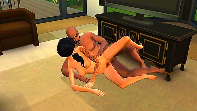 Alice Spencer-Kim Seduces Eric Lewis in Steamy 3D Hentai Porn Game Session