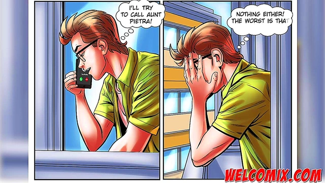 Nerdy Hentai Guy Fucks Big Butt Woman Over Video Call For Anal Delight