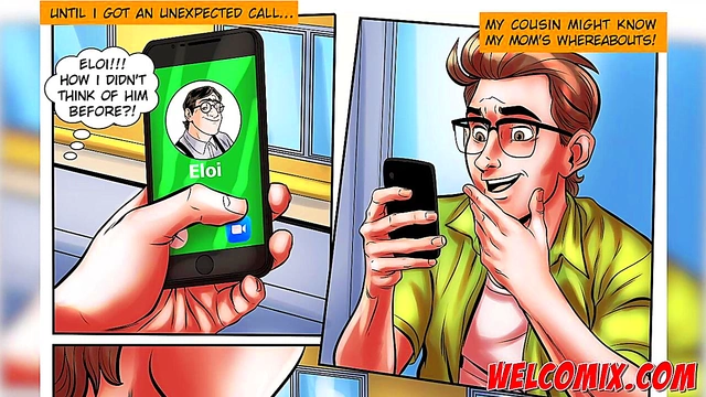 Nerdy Hentai Guy Fucks Big Butt Woman Over Video Call For Anal Delight