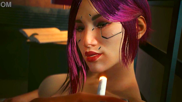 Cyberpunk 2077 – Animated Songbird Takes On Laguna Bend With Hot 3D Action