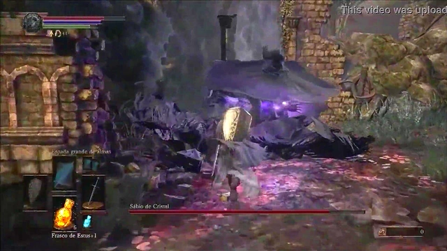 Dark Souls Boss Fight With Evangelion Theme – Anime Hentai Gameplay Action