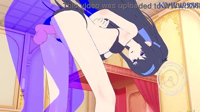 Intense 3D Hentai Sex – Asuma Toki & Kozeki Ui's Ecchi Adventure With Big Boobs&Cumshot Creampie