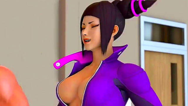 Horny Juri Fucks Cammy From Street Fighter V In Hot Rule 34 Hentai Scene