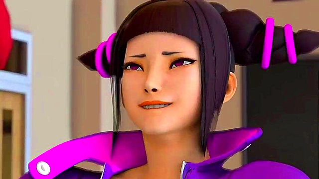 Horny Juri Fucks Cammy From Street Fighter V In Hot Rule 34 Hentai Scene