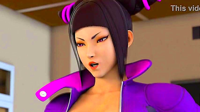 Horny Juri Fucks Cammy From Street Fighter V In Hot Rule 34 Hentai Scene