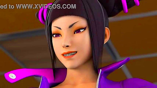 Horny Juri Fucks Cammy From Street Fighter V In Hot Rule 34 Hentai Scene