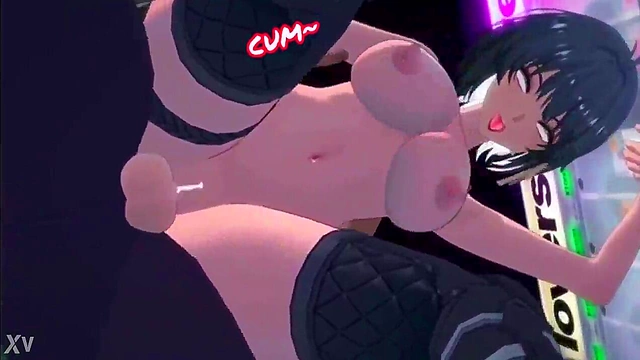 Hot 3D Anime Rover Pounds Tight Pussy Rough for Deep Impregnation Creampie