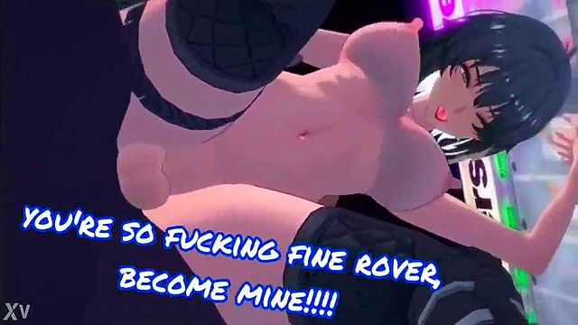 Hot 3D Anime Rover Pounds Tight Pussy Rough for Deep Impregnation Creampie