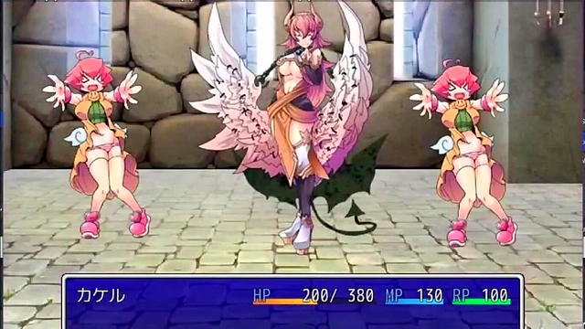 Big-Titted Femdom Goddess Dominates in Illusionary Hentai World