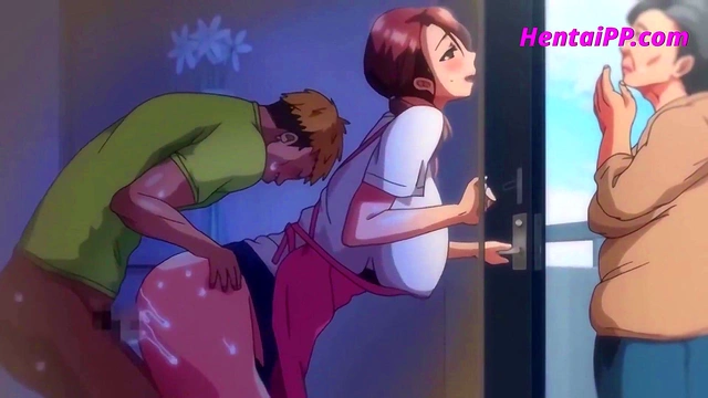 Milf Anime Milf Gives Handjob & Blowjob Before Hot Hentai Fuck Session