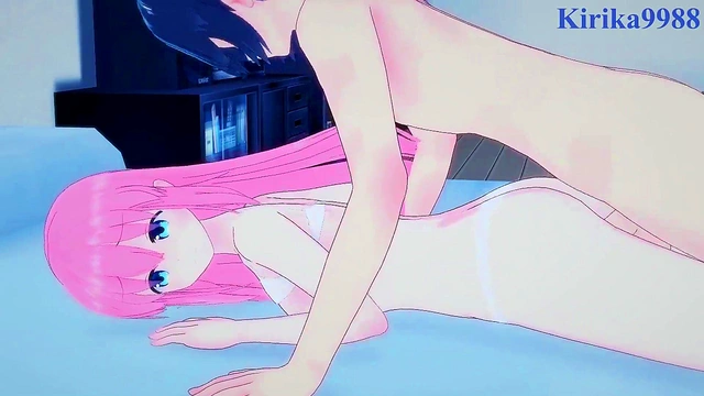 Bocchi the Rock! Hitori Gotō Intense 3D Anime Sex With Big Boobs & Creampie Finale