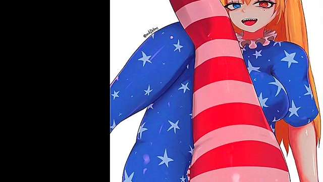 Petite Junko & Big-Titted Clownpiece Tease You Until You Cum Twice