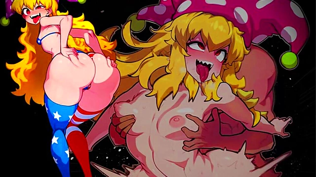 Petite Junko & Big-Titted Clownpiece Tease You Until You Cum Twice