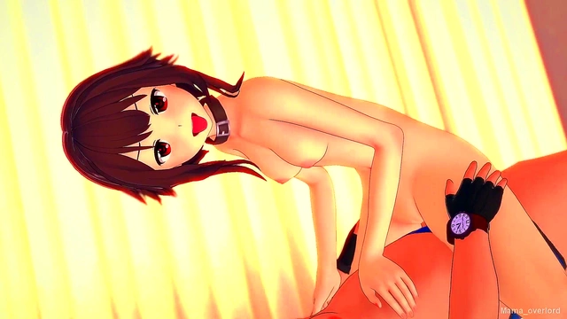 Hot Megumin Drops Towel for Passionate Infirmary Fucking in Uncensored Konosuba Hentai