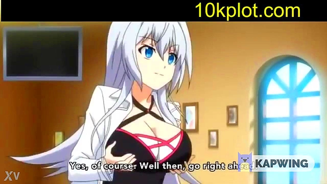 Hentai Girl With Huge Boobs Hungry for Cock Blows Her Way Through Cartoony Action