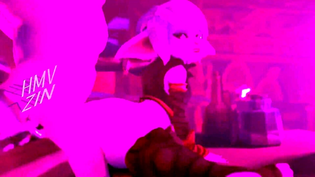 Sexy 3D Fantasy Yordle Takes On Hot Anime Action With Music & PMV Fun