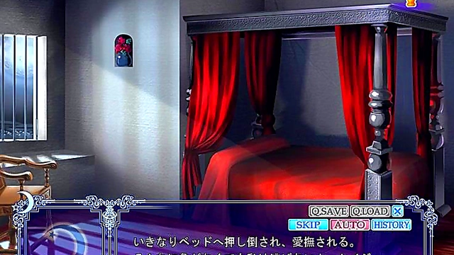 Horny Otome Game Characters Get Wild Under the Moon for Hot Hentai Action