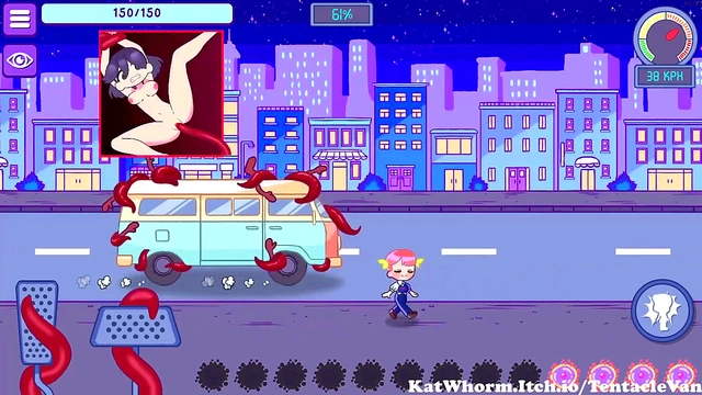 Cute Anime Chick Gets Sexy in Erotic Nighttime Hentai Action