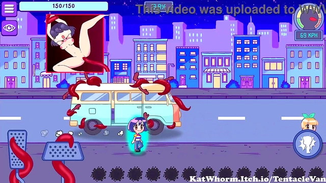 Cute Anime Chick Gets Sexy in Erotic Nighttime Hentai Action