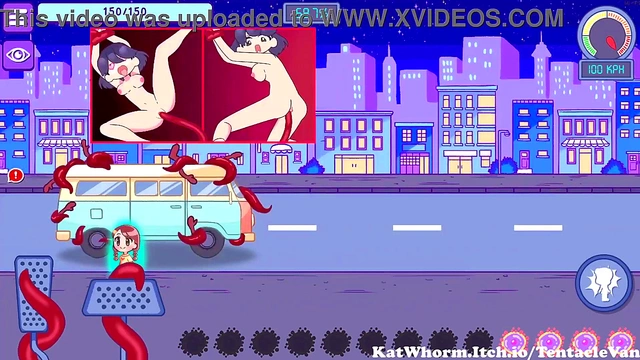 Cute Anime Chick Gets Sexy in Erotic Nighttime Hentai Action