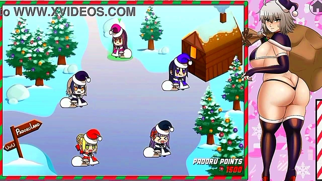 Horny Anime Chick Gets Stuffed Hard In Sexy PC Game Adventure