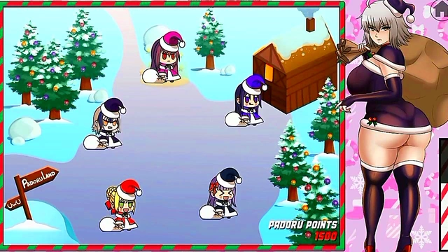 Horny Anime Chick Gets Stuffed Hard In Sexy PC Game Adventure