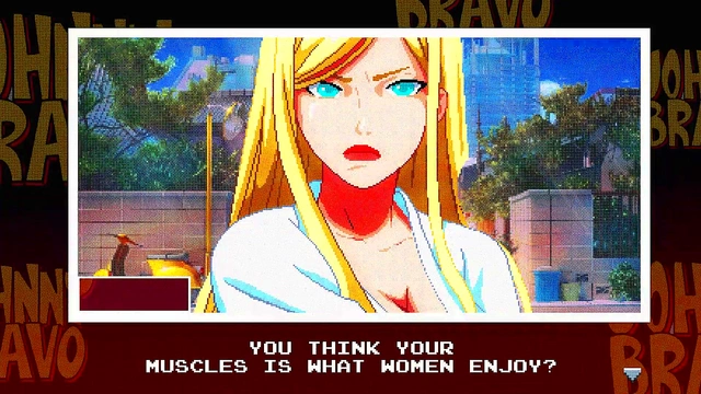 Cute Johnny Bravo Shows Off Big Dick With Sucking Handjob & Blowjob Action