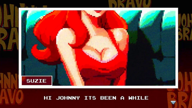 Cute Johnny Bravo Shows Off Big Dick With Sucking Handjob & Blowjob Action