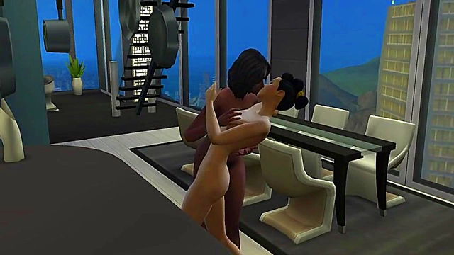 Lily Feng Cheats With Poli Milica in Steamy 3D Hentai Adventure
