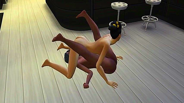 Lily Feng Cheats With Poli Milica in Steamy 3D Hentai Adventure