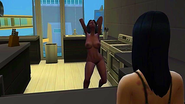 Lily Feng Cheats With Poli Milica in Steamy 3D Hentai Adventure