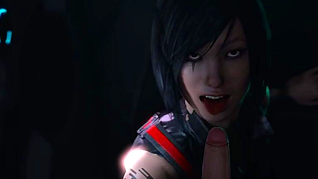 Faith Gets Handjob Fun In The Dark City Of Glass Sfm Cartoon Adventure