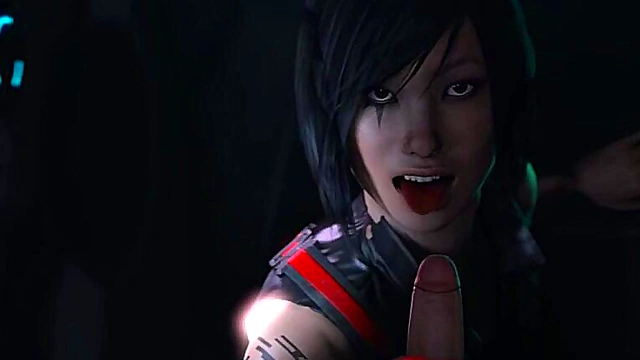 Faith Gets Handjob Fun In The Dark City Of Glass Sfm Cartoon Adventure