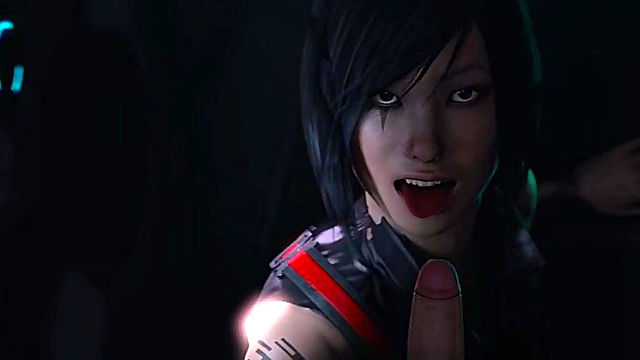 Faith Gets Handjob Fun In The Dark City Of Glass Sfm Cartoon Adventure