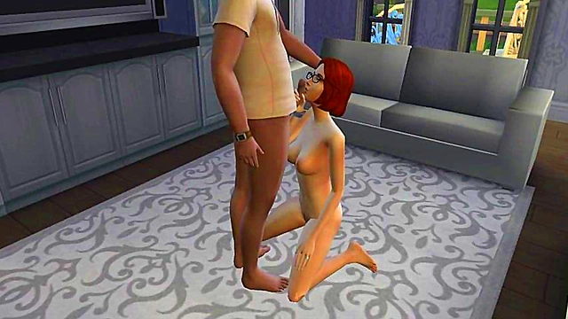 Bob and Eliza Pancakes Savor Each Other's Bodies in Steamy 3D Hentai Game Action