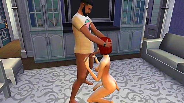 Bob and Eliza Pancakes Savor Each Other's Bodies in Steamy 3D Hentai Game Action