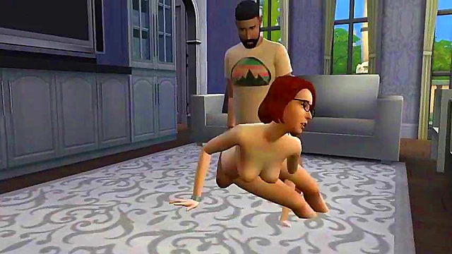 Bob and Eliza Pancakes Savor Each Other's Bodies in Steamy 3D Hentai Game Action